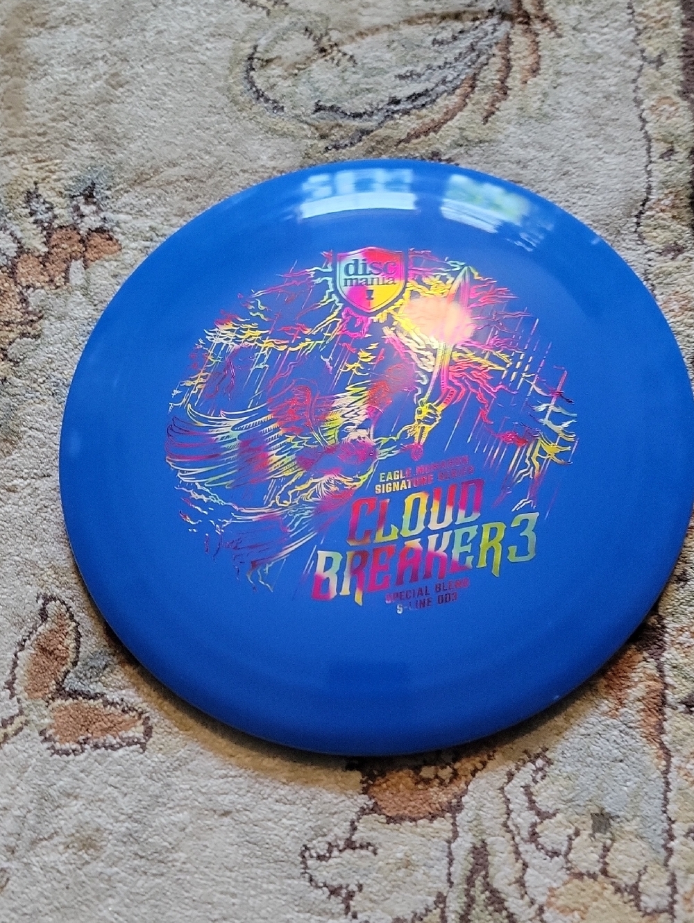 NEW Discmania DD3 Cloud Breaker 3 SPECIAL BLEND Blue DISTANCE DRIVER Disc 175G